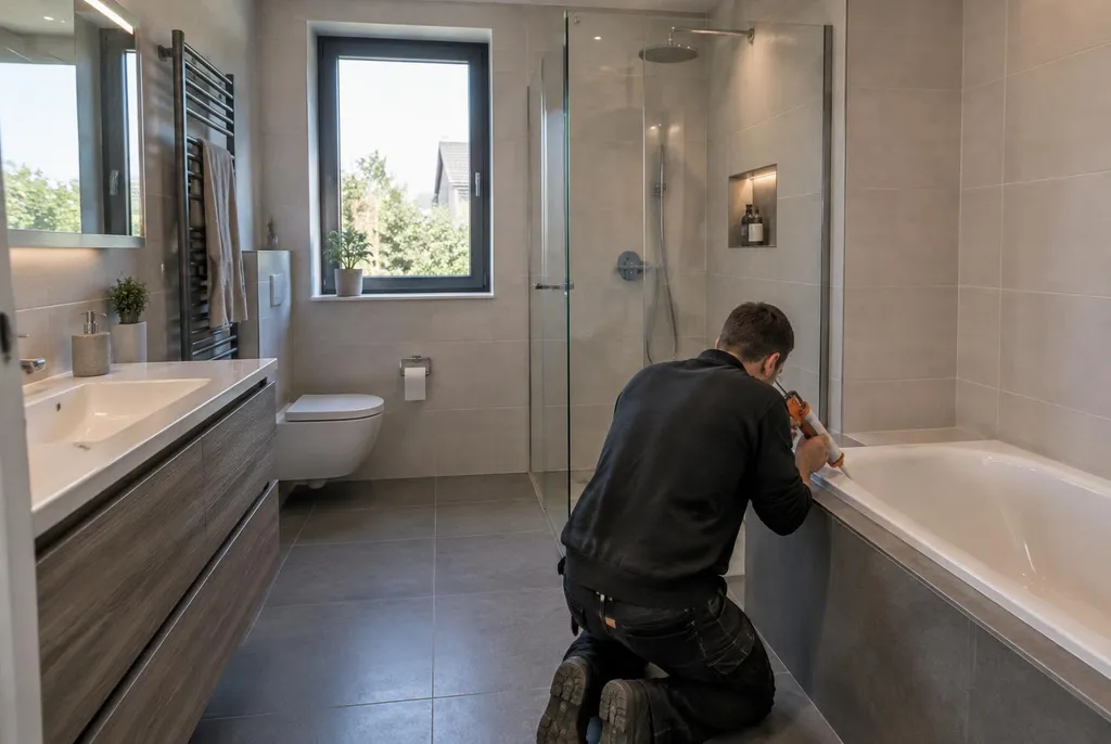 Kitbedrijf Rijnsburg – badkamer kit vervangen bij de douche